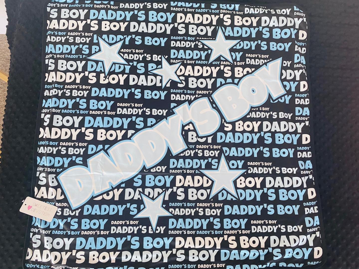 To My Son Daddy’s Boy Blanket Family Gift Christmas Gift Birthday Gift Gift For Son Birthday Gift For Son From Dad To Son Home Decor Bedding Couch Sofa Soft And Comfy Cozy