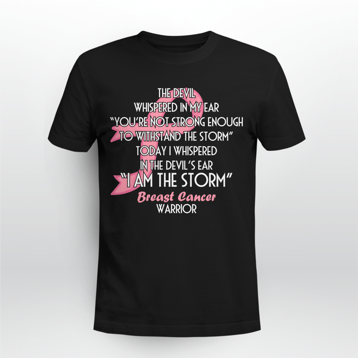 Breast Cancer Awareness Tshirt For Black Woman Shirt I Am The Storm Shirt