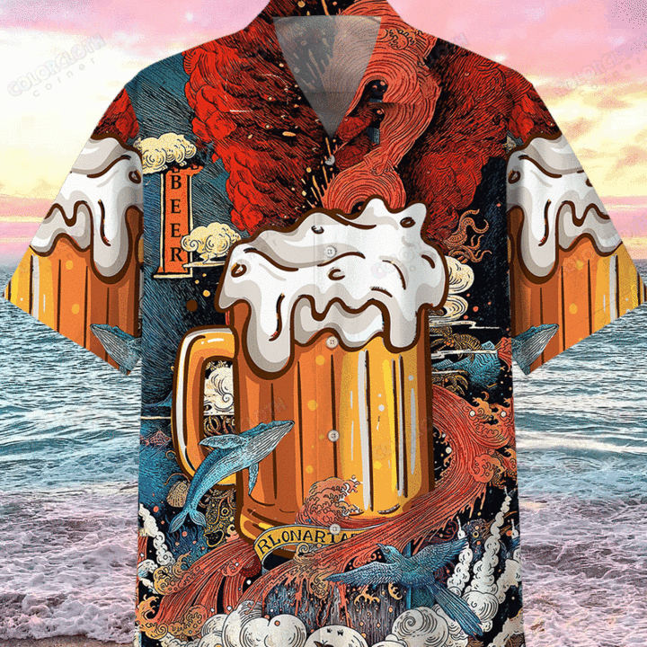 Enjoy A Japanese Style Beer Hawaii Shirt Ha103972