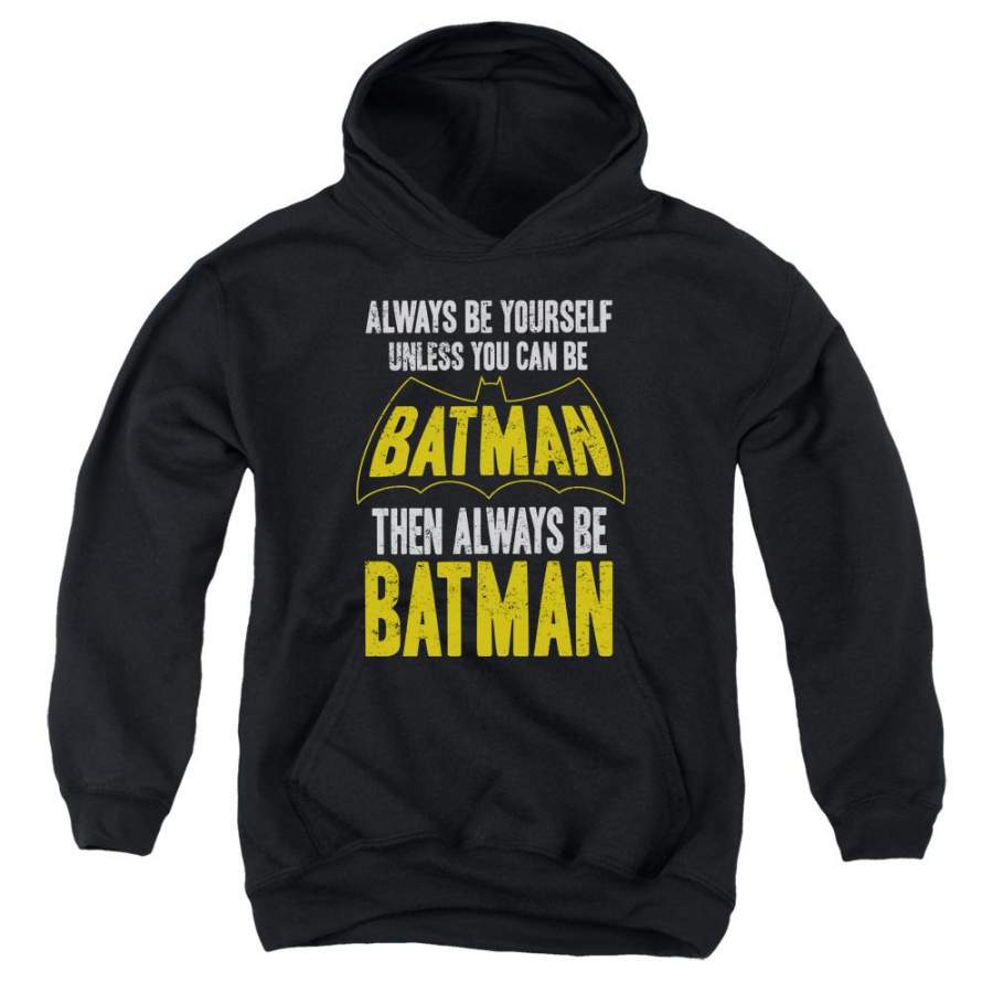 Batman – Be Batman Youth Pull Over Hoodie