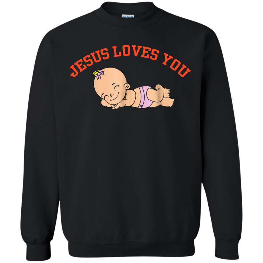 AGR Jesus loves you baby Sweatshirt