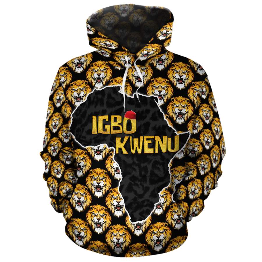 Igbo Kwenu Isiagu 2 All-Over Hoodie