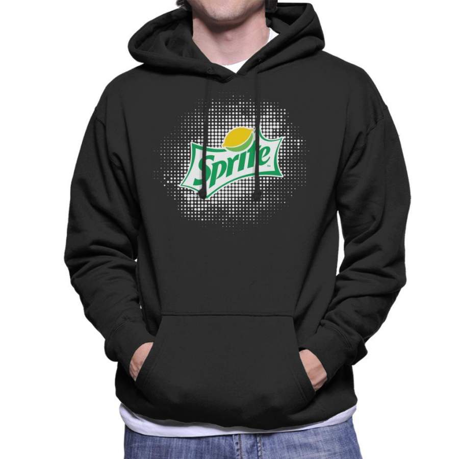 Sprite White Back Lemon Logo Men’s Hooded Sweatshirt