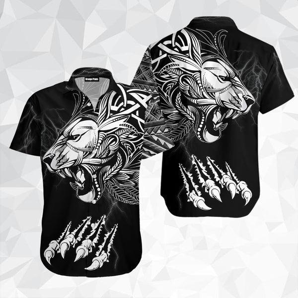 Polynesian Lion Hawaii Shirt For Men Women Ha99779