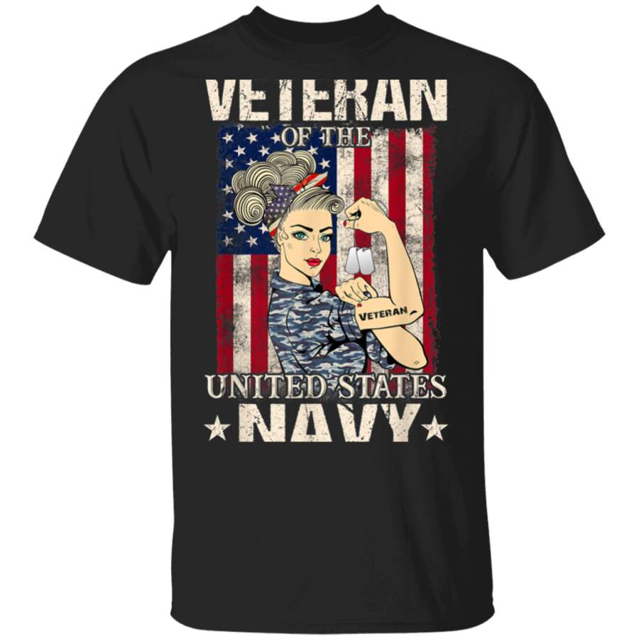 Veteran Of The United States Navy Women  Women Veteran Hoodie Shirt