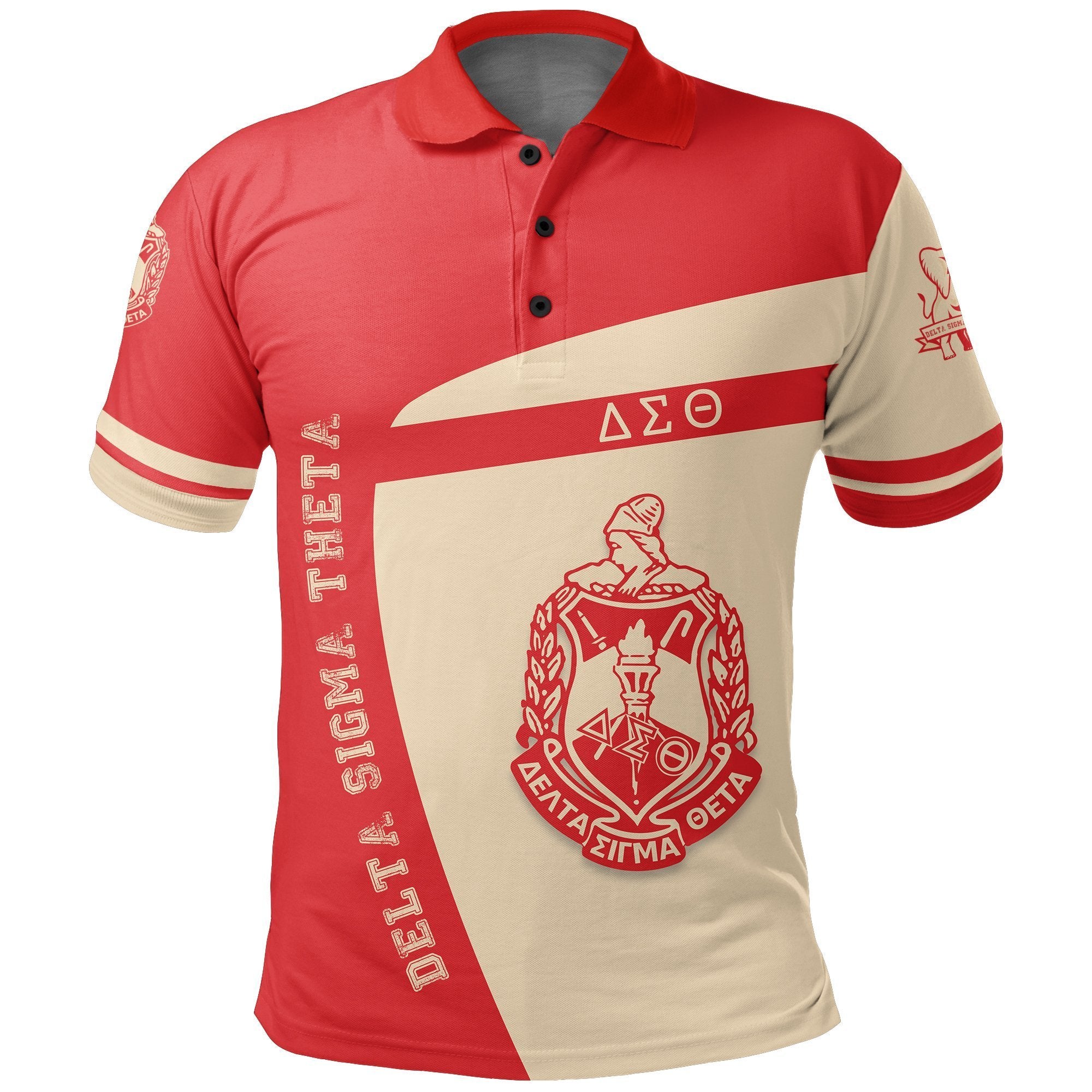 Greek Life Polo Shirt – Delta Sigma Theta Diva Polo Shirt – Iconic Style – Jr