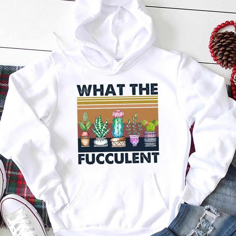 What The Fucculent Cactus Standard Hoodie