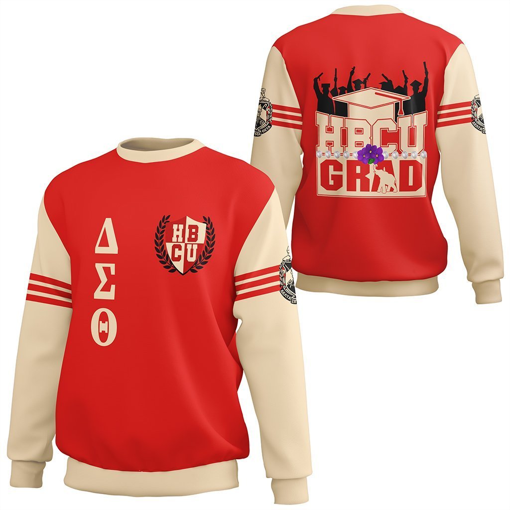 Greek Life Sweatshirt – Delta Sigma Theta Hbcu Graduation Sweatshirt J0