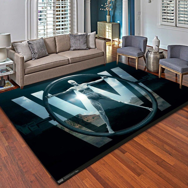 Westworld Key Art Rug, Living Room Carpet