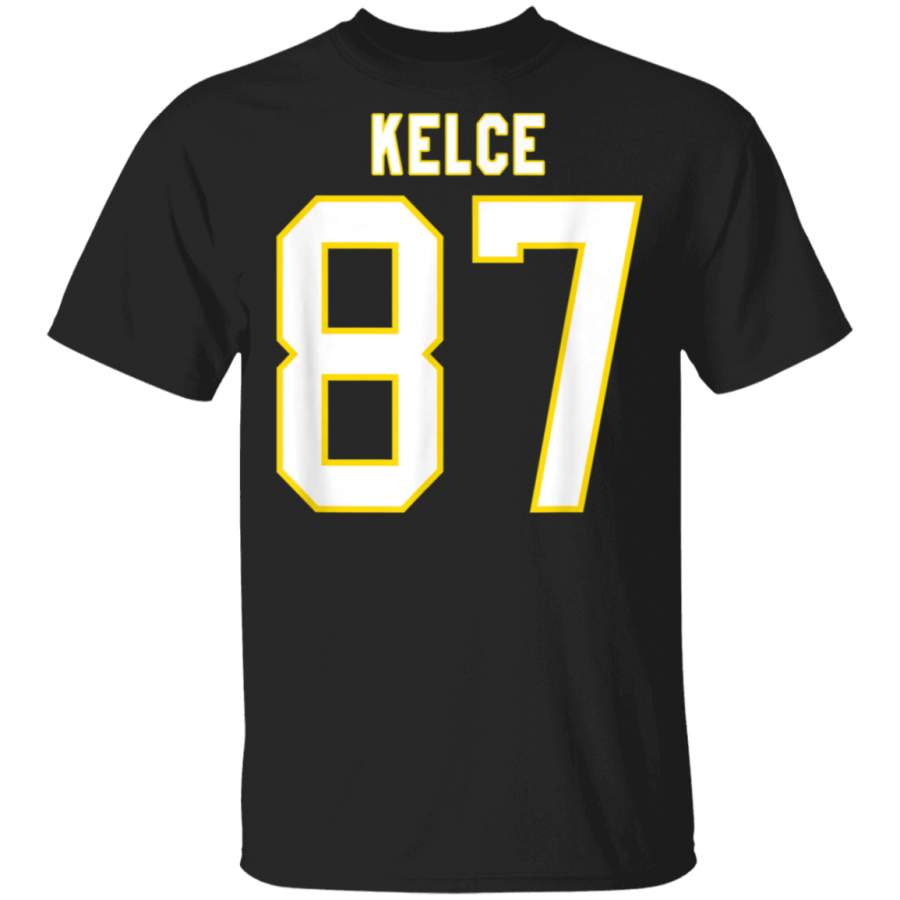 Kelce Tshirt 87  Kansas City Football TShirt