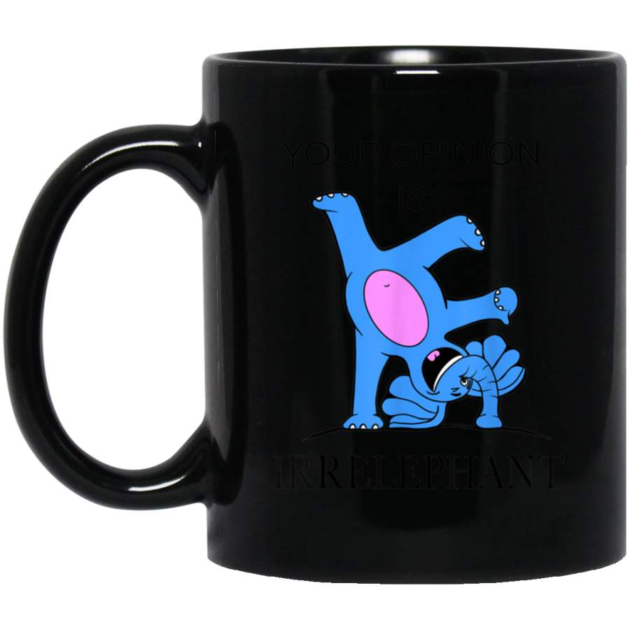 Sassy Elephant Trending Mug 11 oz 15 oz Black Mug