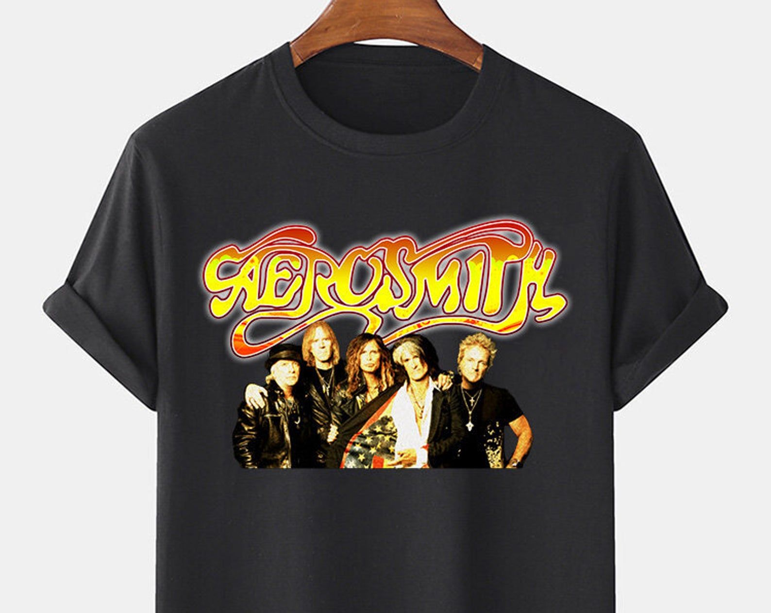 Aerosmith Rockband T- Shirt/fashion T- Shirt/music Lover T- Shirt/rock Music T- Shirt/street T- Shirt/graphic T- Shirt/art Rock T- Shirt