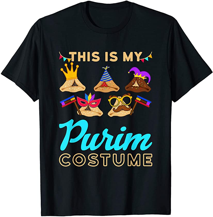 This Is My Purim Costume Cute T Shirt