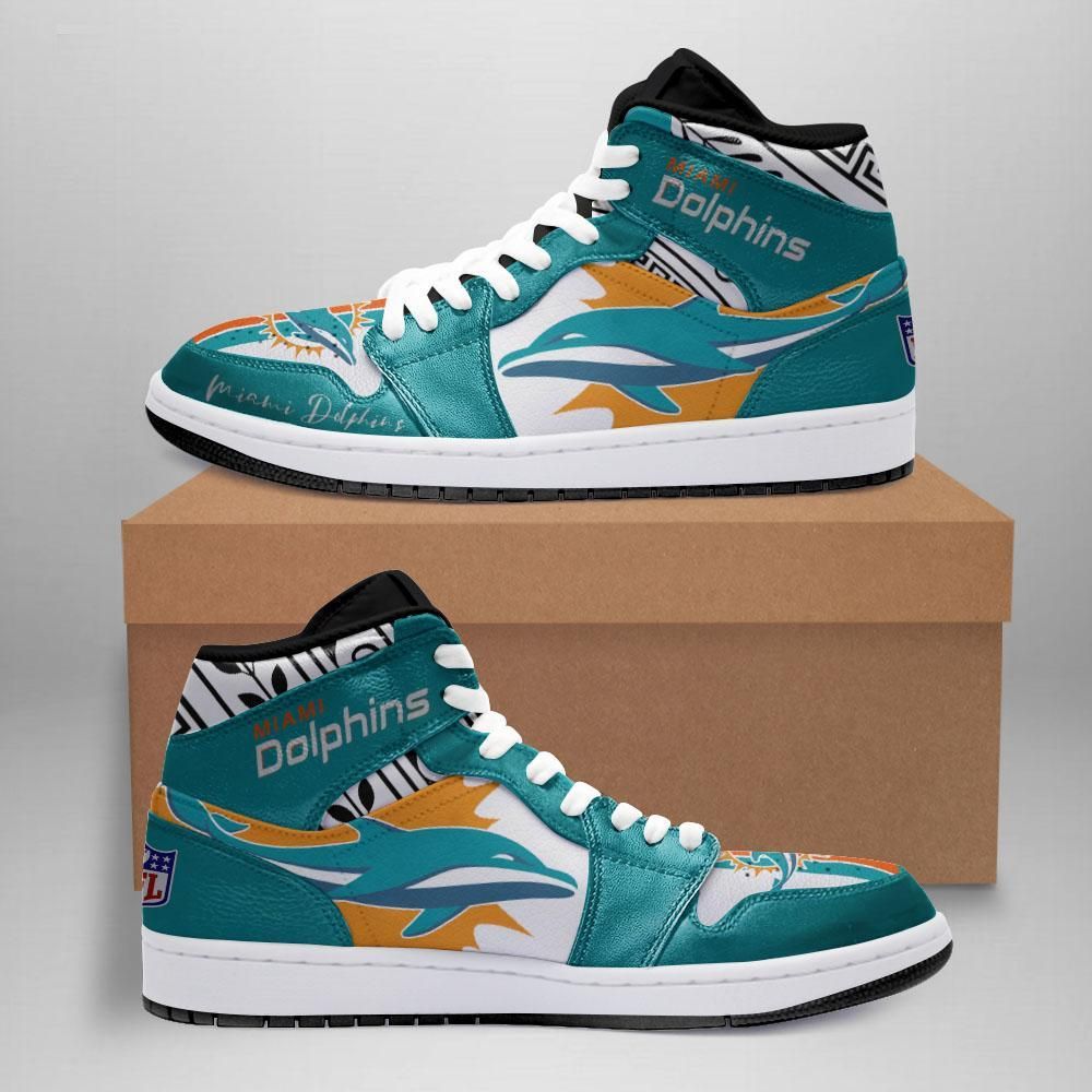 Miami Dolphins Air Jordan Shoes Sport Custom Sneakers