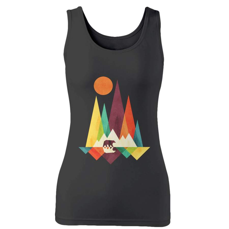 Bear Geometric Woman’s Tank Top