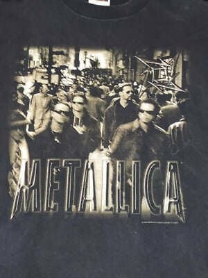 *vintage Metallica 1996 Load Tour Shirt  Giant Rare Band Photo Artwork 1259