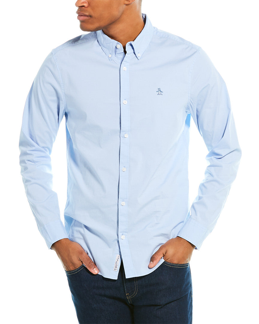 Original Penguin Core Poplin Woven Shirt