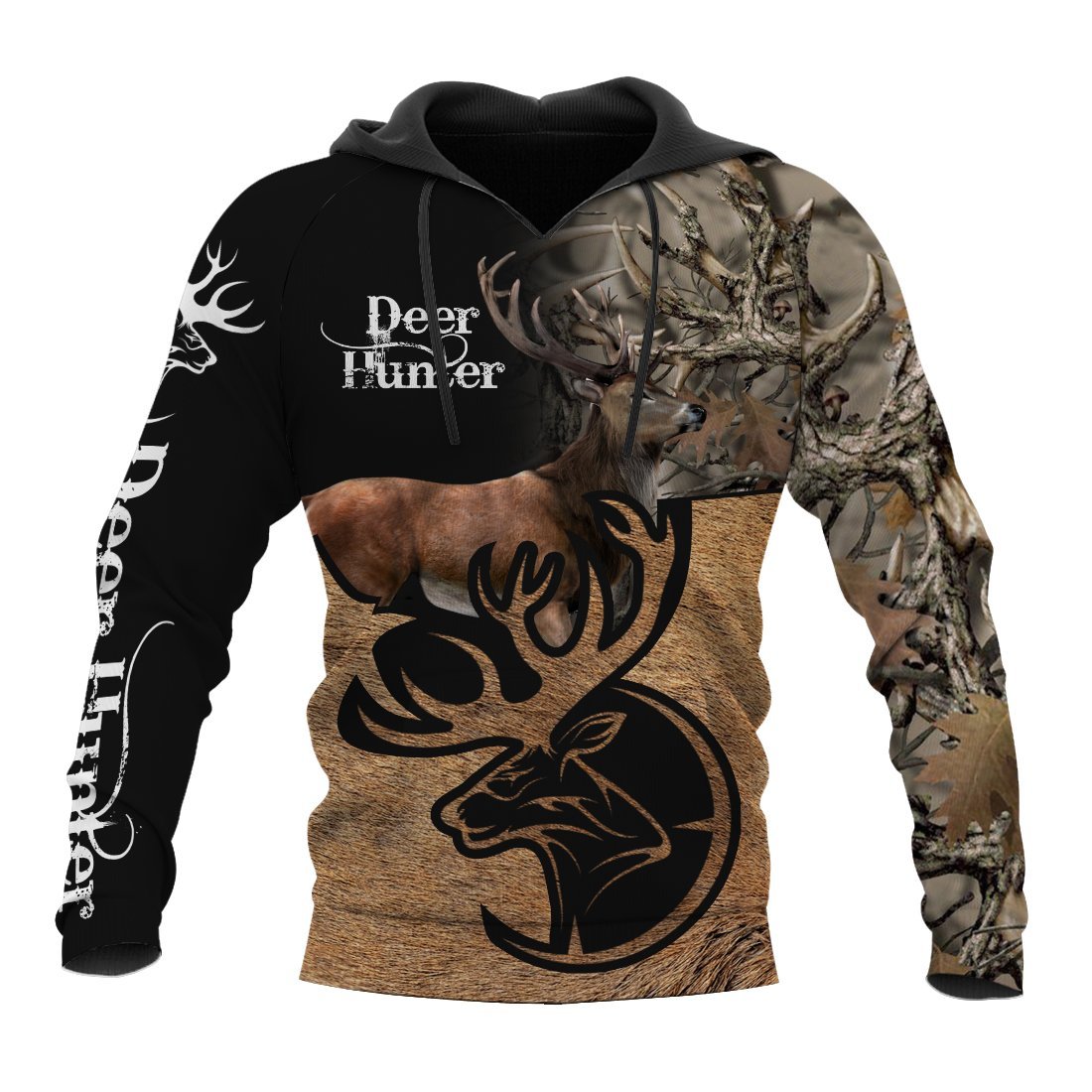 Beautiful Deer Hunter Camo Art All Over Print Shirts For Men And Women