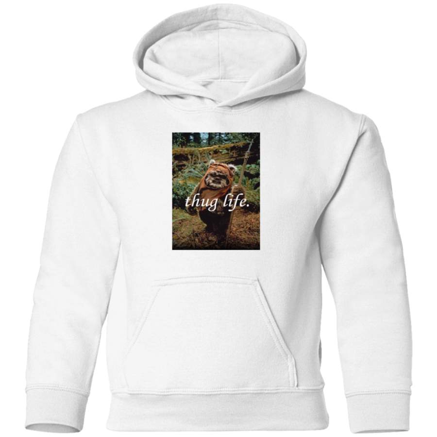 AGR Ewok Thug Life Toddler Pullover Hoodie