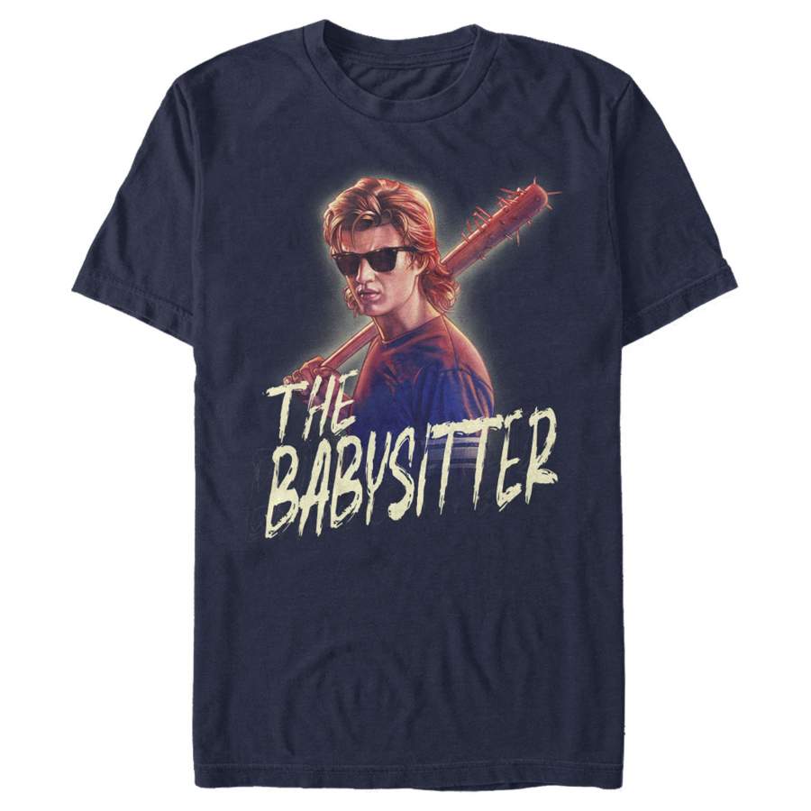 Stranger Things Men’s Steve Cool Babysitter  T Shirt