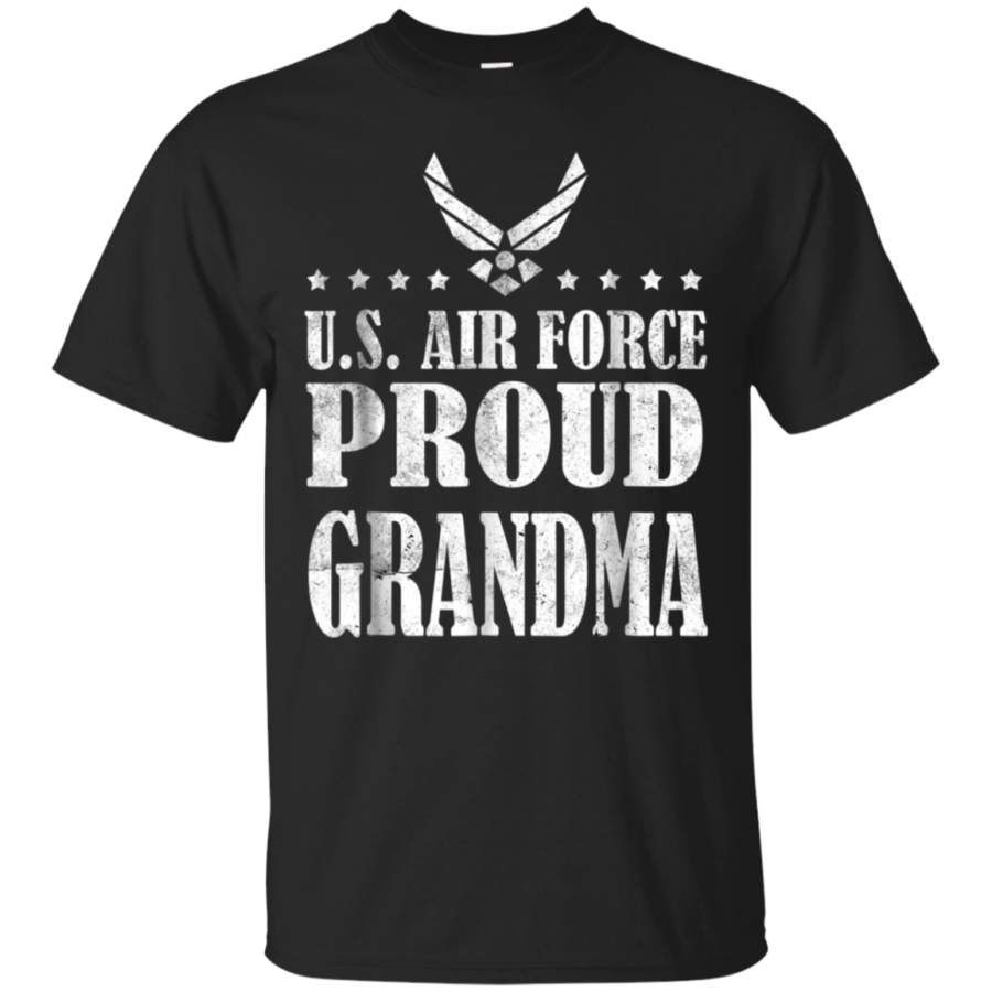 AGR Air Force Family – Proud Grandma US Air Force Stars T-shirt