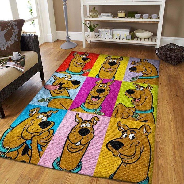 Scooby-Doo Area Rug Movie Floor Decor 190919