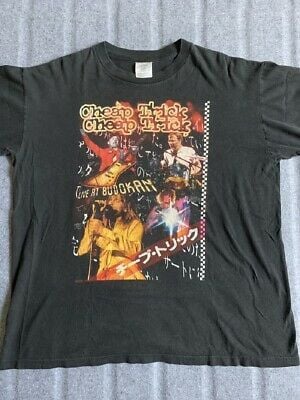 90s Special Cheap Trick Vintage T-shirt Winterland Cheap Nirvana Red Hot 5924