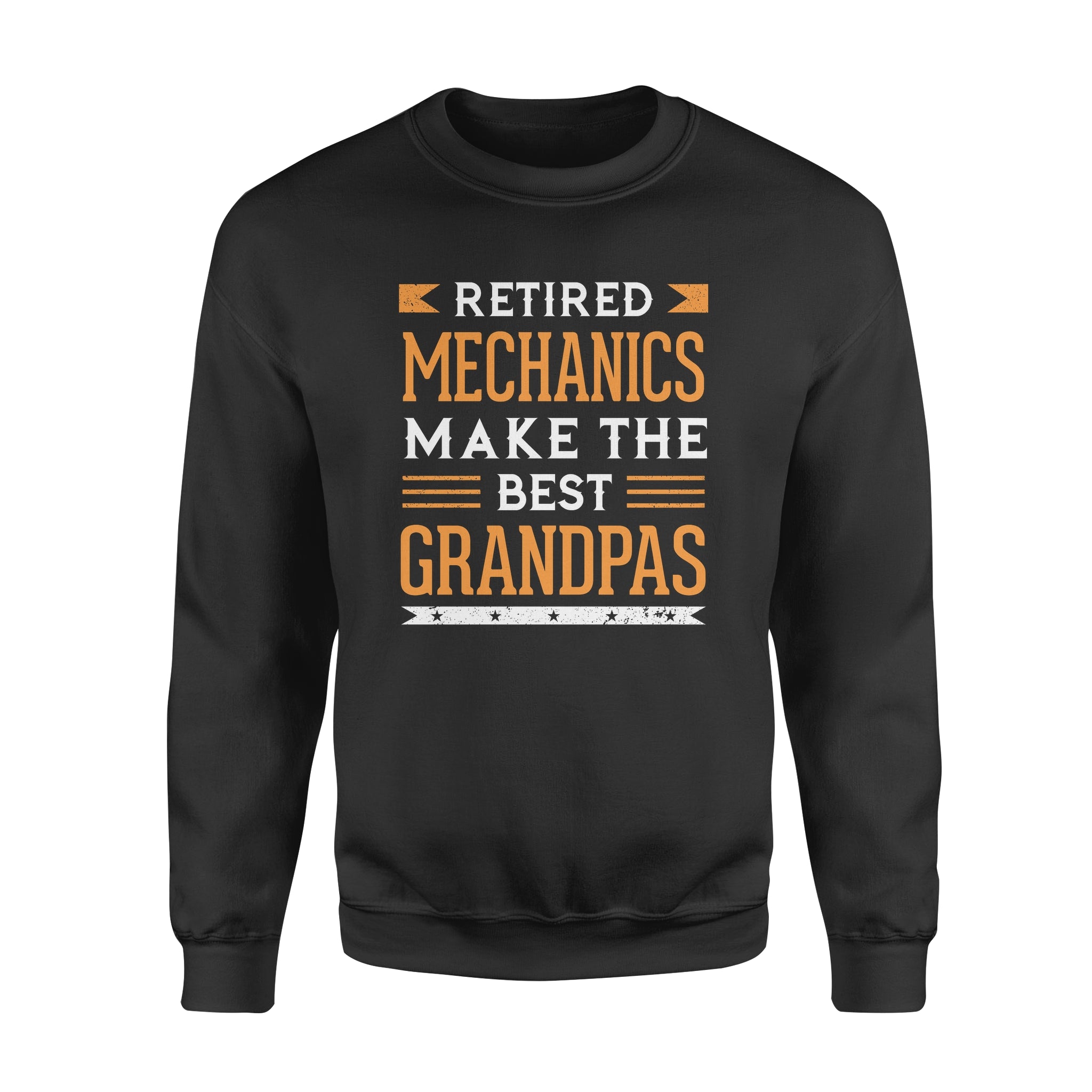 Retired Mechanics Make The Best Grandpas – Premium Crew Neck Sweatshirt