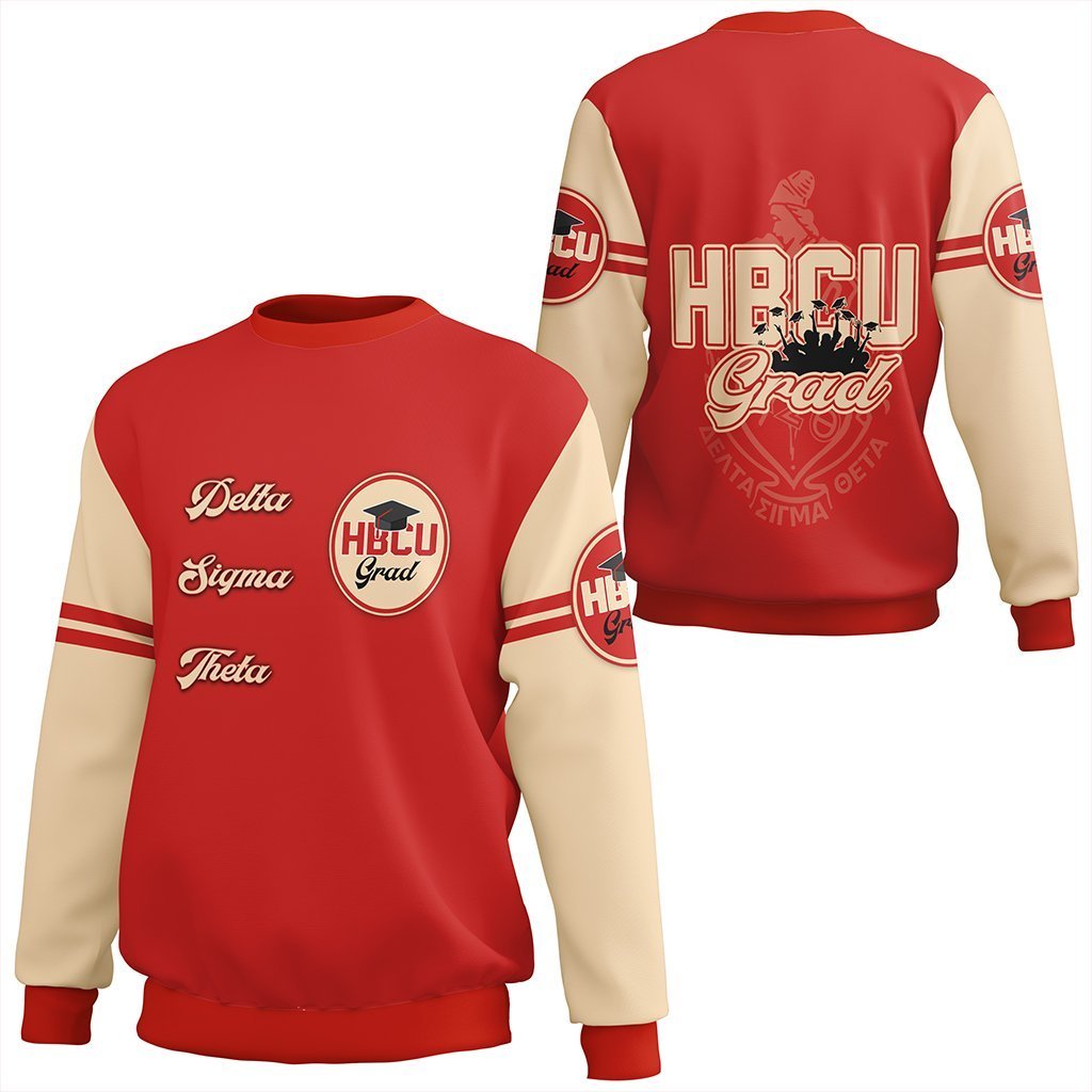 Greek Life Sweatshirt – Delta Sigma Theta Hbcu Grad Sweatshirt J09