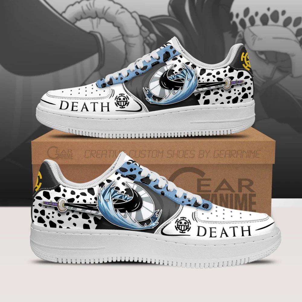 Trafalgar Law Room Air Sneakers Custom Anime One Piece Shoes Unisex Men Women