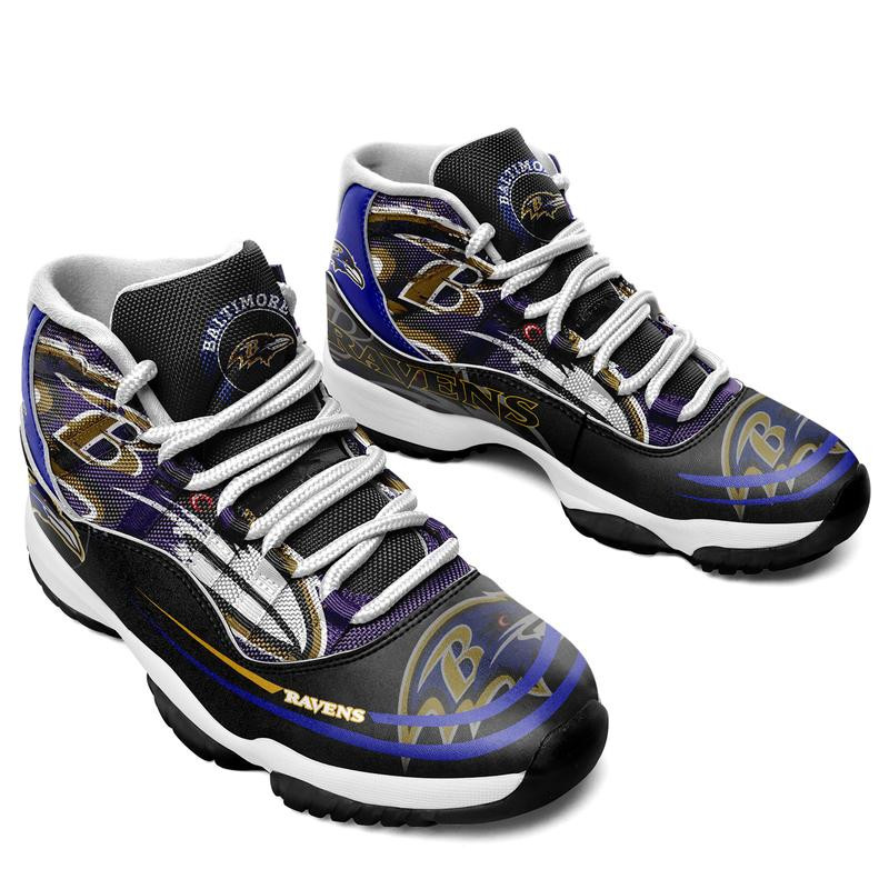 Baltimore Ravens Air Jordan 11 Sneaker