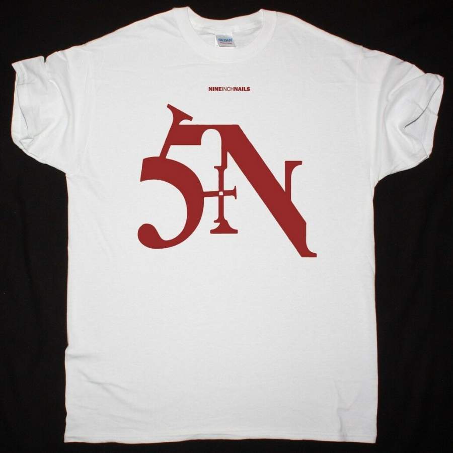 Nine Inch Nails Sin White T-Shirt