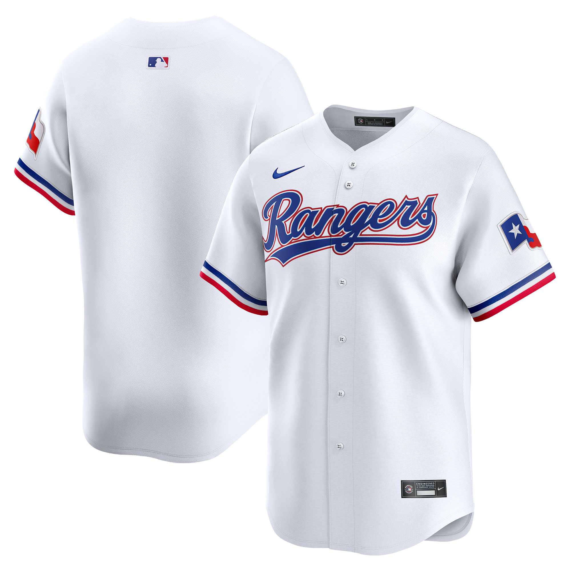 Texas Rangers Home Limited Jersey – White