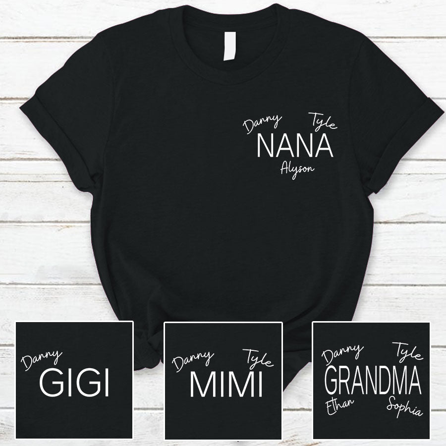 Nana Ands Grandkids Cute T-Shirt