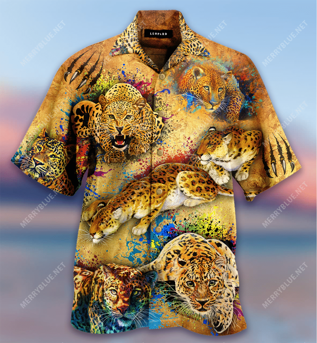 Amazing Leopard Vintage Hawaiian Aloha Shirts Aloha Shirts