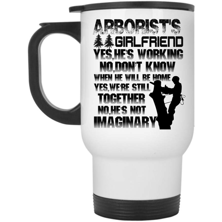 Cool Couple Travel Mug, Arborist’s Girlfriend Mug