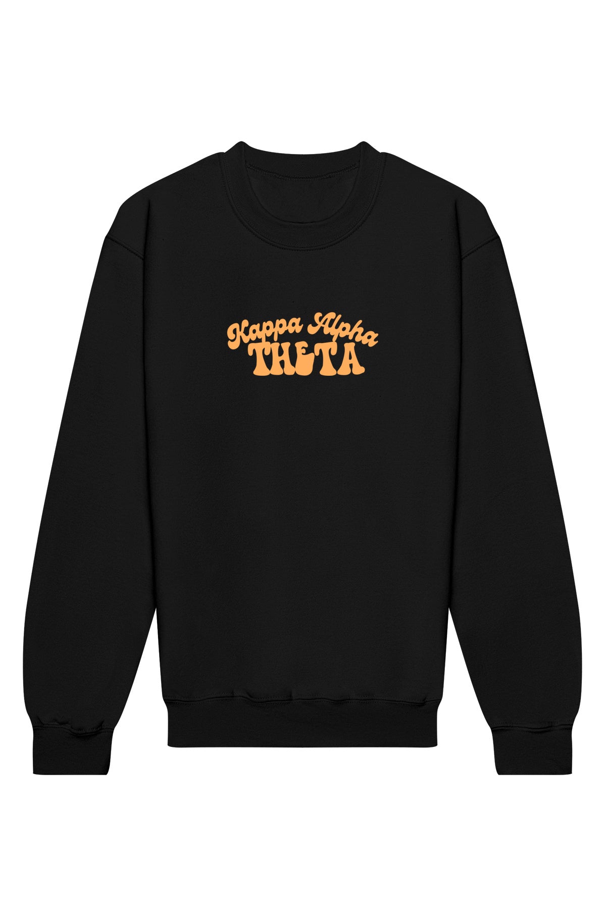 Kappa Alpha Theta Vintage Hippie Crewneck Sweatshirt