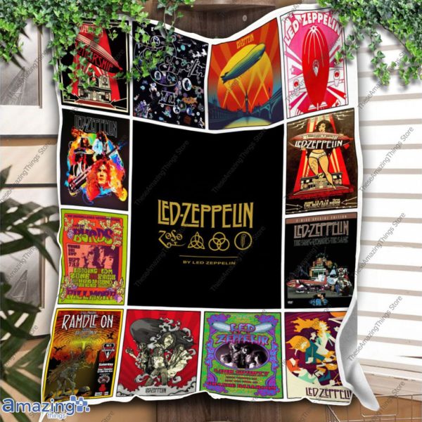 Led Zeppelin Quilt Blanket For Fans