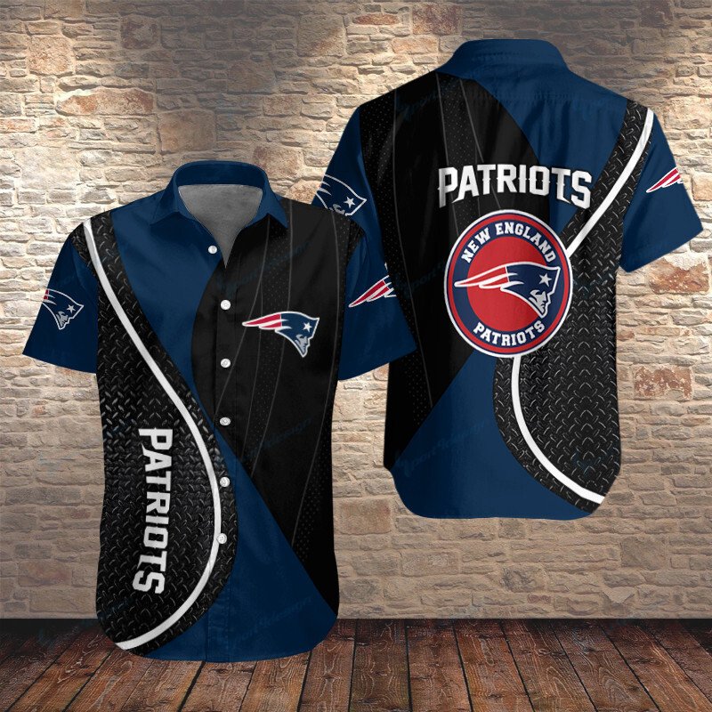 New England Patriots Button Shirt Bb034