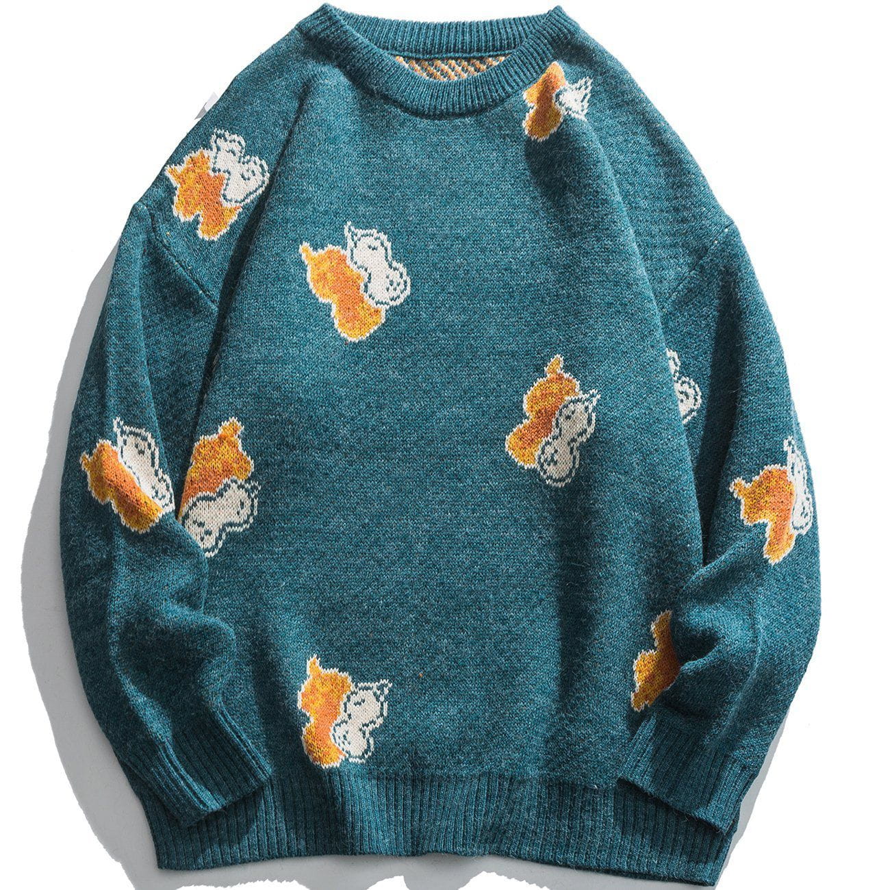 Talishko™ – Vintage Gourd Knit Sweater