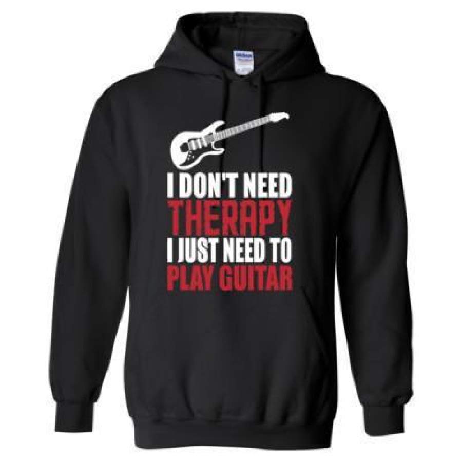 AGR I Don’t Need Therapy I Just Need To Play Guitar – Heavy Blend™ Hooded Sweatshirt