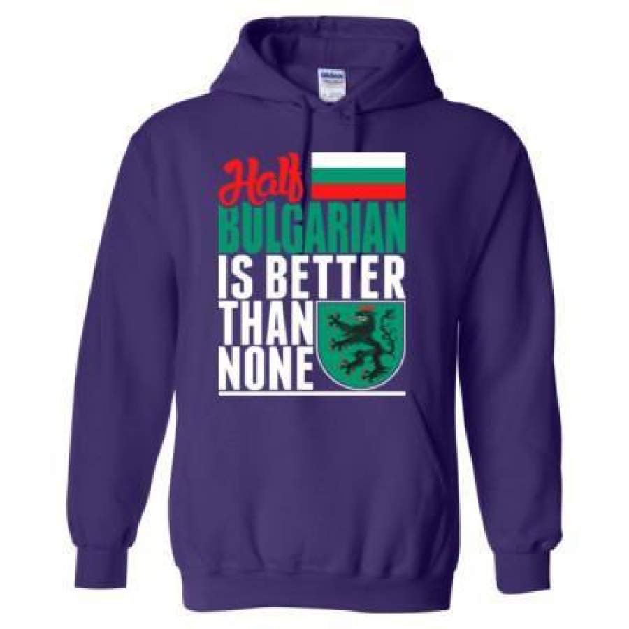 AGR Half Bulgarian Is Better Than None – Heavy Blend™ Hooded Sweatshirt