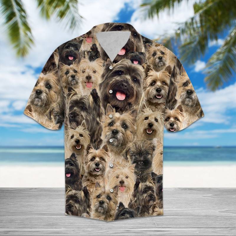 Cairn Terrier Awesome Hawaiian Shirt Ha1631