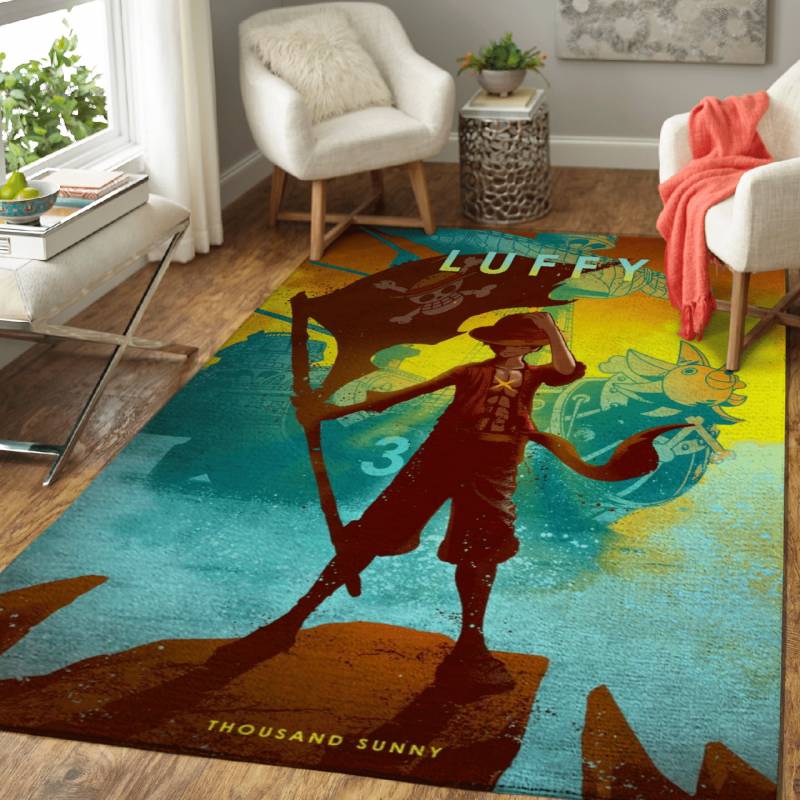 Monkey D Luffy One Piece Legendary Anime Area Rug – Carpet