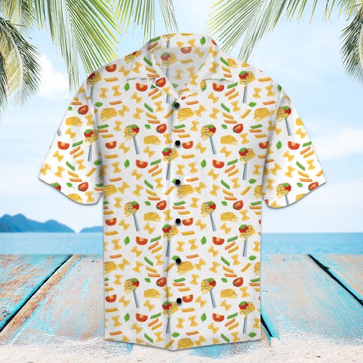 Amazing Italian Pasta Hawaiian Shirt Summer Button Up For Men, Women, Couple