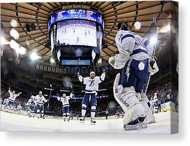 Tampa Bay Lightning V New York Rangers Elsa Canvas Print