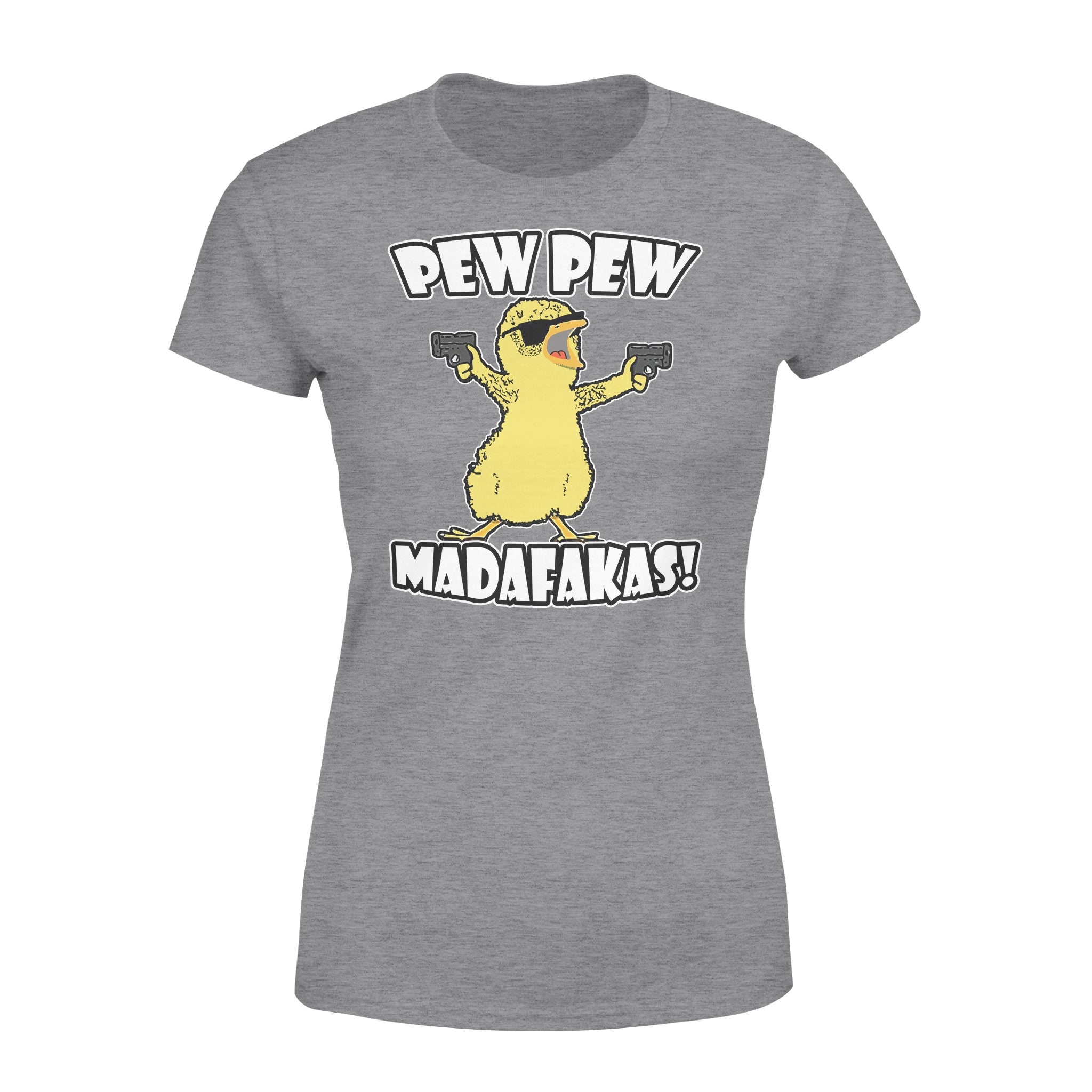 Cute Duck Pew Pew Madafakas – Premium Women’s T-shirt