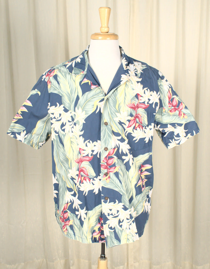 70s does 1960s Tropical Vintage Shirt