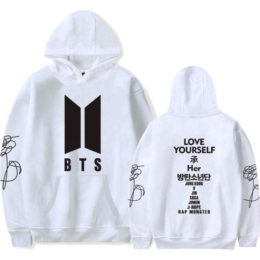 BTS Love Yourself Her Hoodie Unisex Fashion Sweatshirt