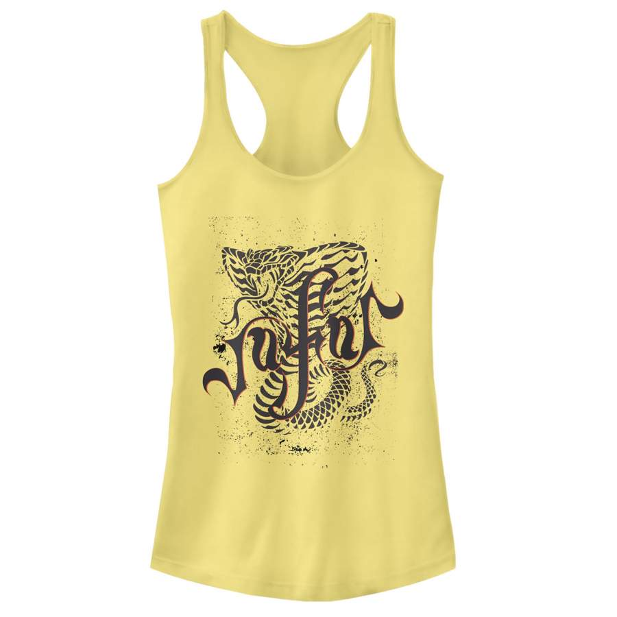 Aladdin Junior’s Jafar Cobra Scrawl Racerback Tank Top